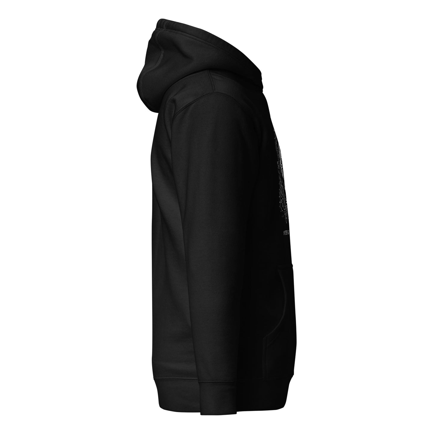 1 Peter 5:8 Unisex Black Christian Hoodie Unique Faith Design - WPiF