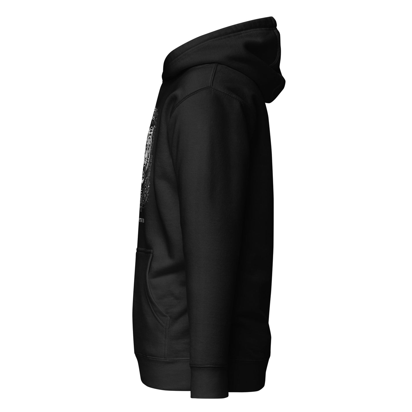 1 Peter 5:8 Unisex Black Christian Hoodie Unique Faith Design - WPiF