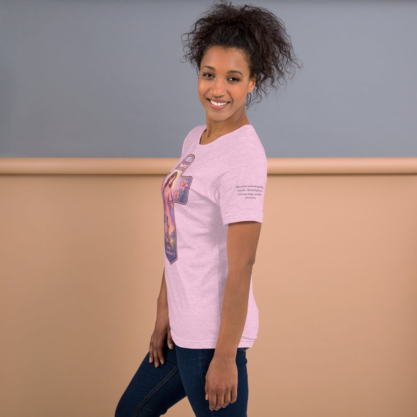 Altogether Beautiful Unisex Lilac Christian T-Shirt Faith Design - WPiF