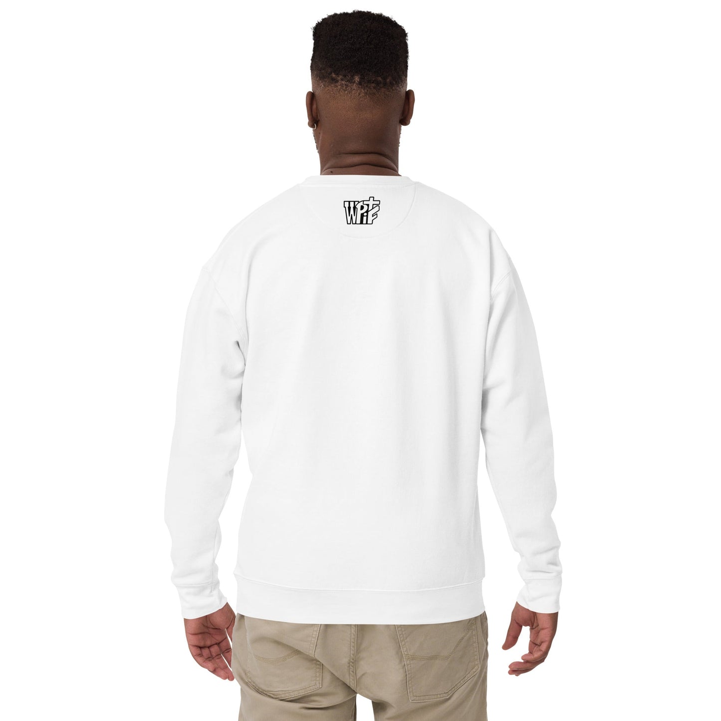Daniel 12:3 Unisex White Christian Sweater Shine Forever Faith - WPiF