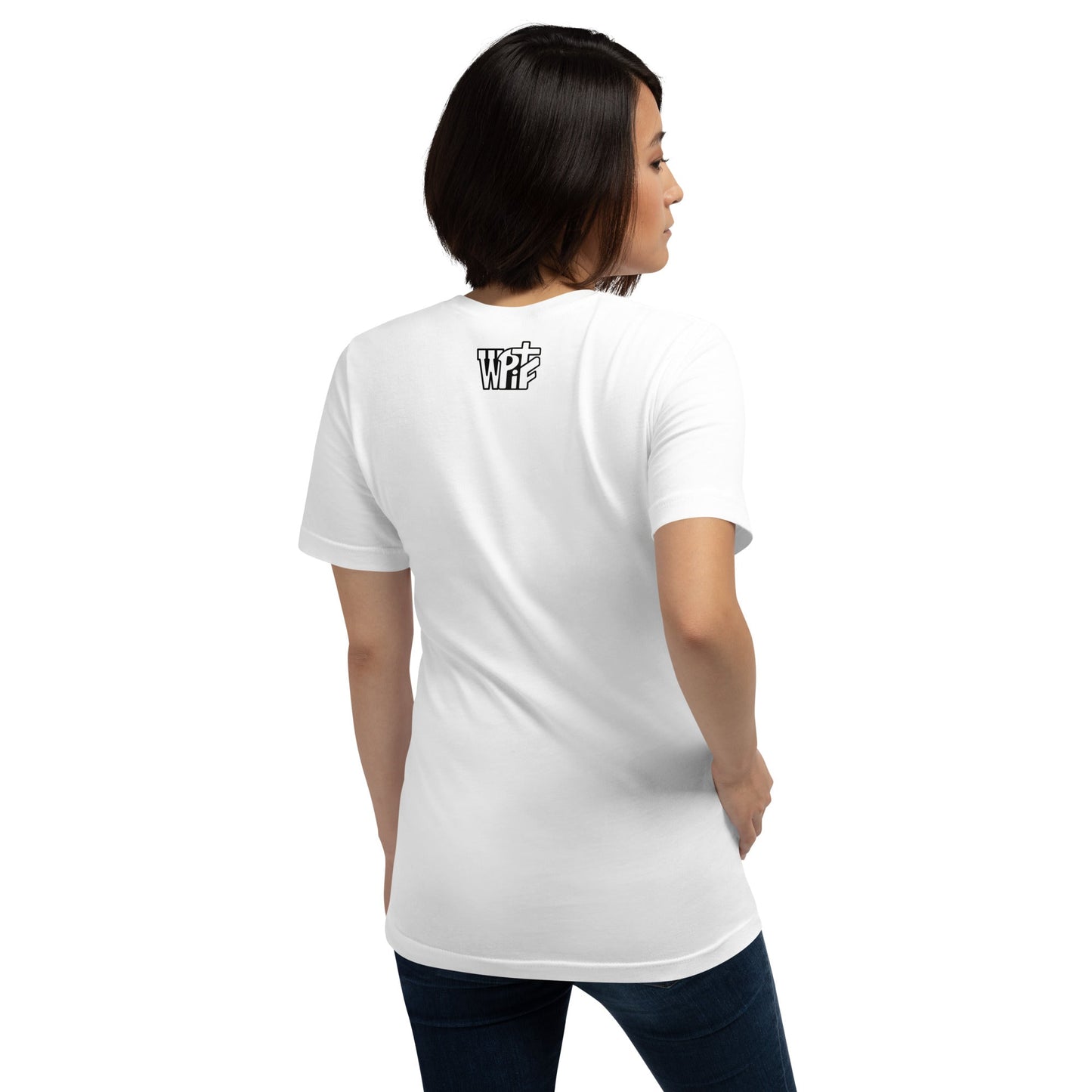 Daniel 12:3 Unisex White Christian T-Shirt Those Who Shine Faith Design - WPiF