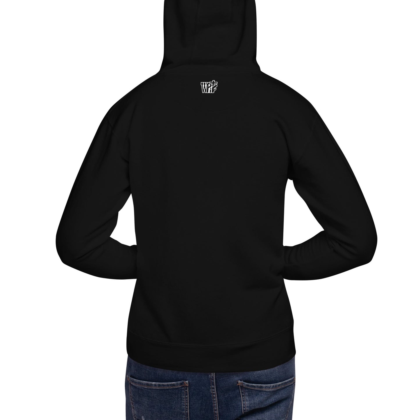 Ephesians 6:11 Unisex Black Christian Hoodie Armour of God - WPiF