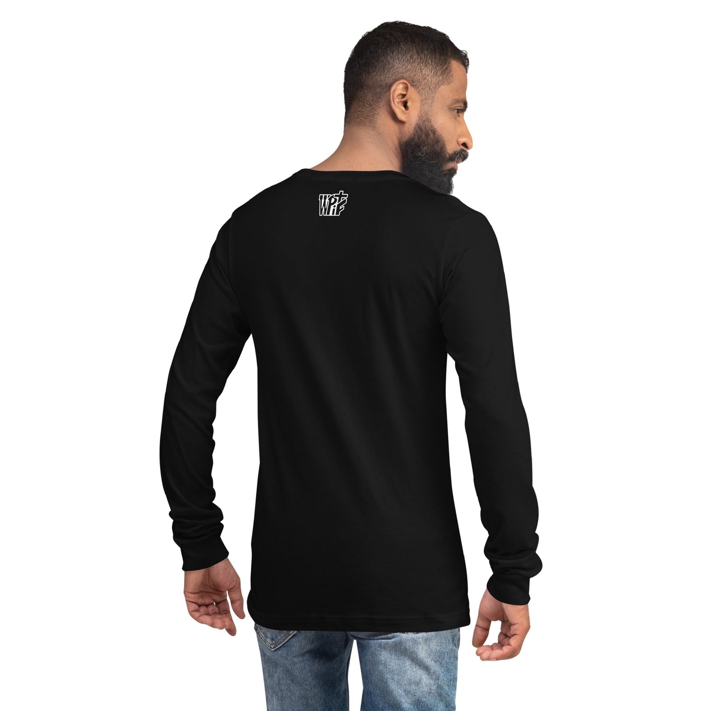 Ephesians 6:11 Unisex Black Christian Long Sleeve Armour of God - WPiF