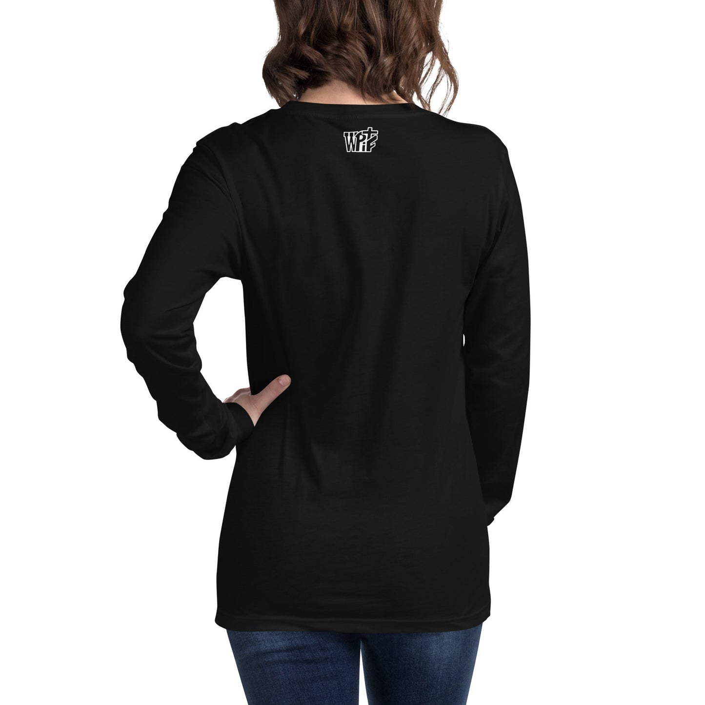 Ephesians 6:11 Unisex Black Christian Long Sleeve Armour of God - WPiF