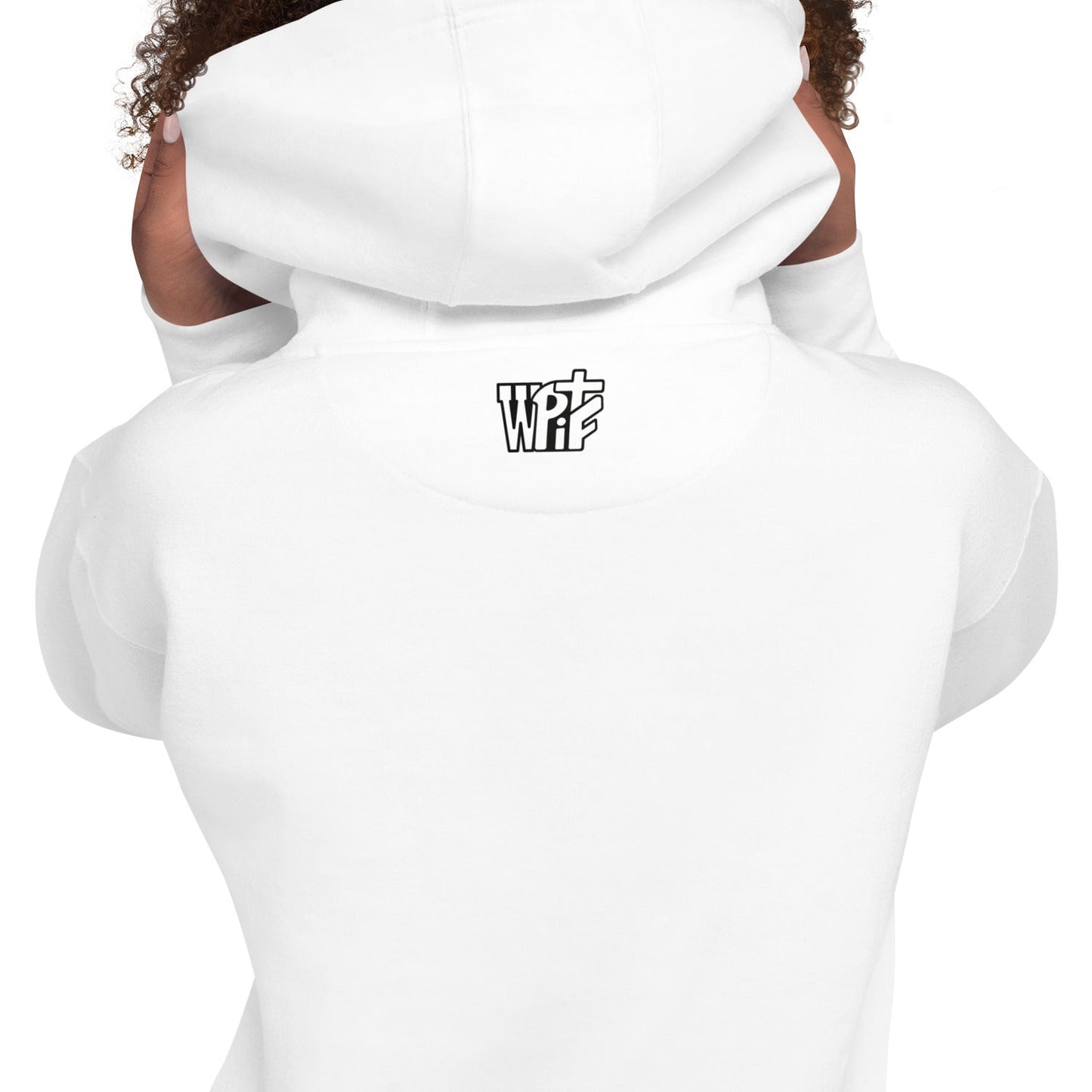 Ephesians 6:11 Unisex White Christian Hoodie Armour of God Design - WPiF