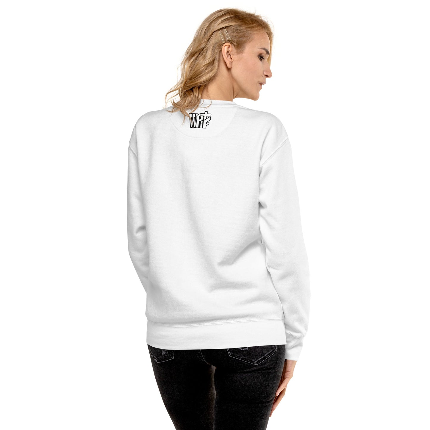Ephesians 6:11 Unisex White Christian Sweater Armour of God - WPiF