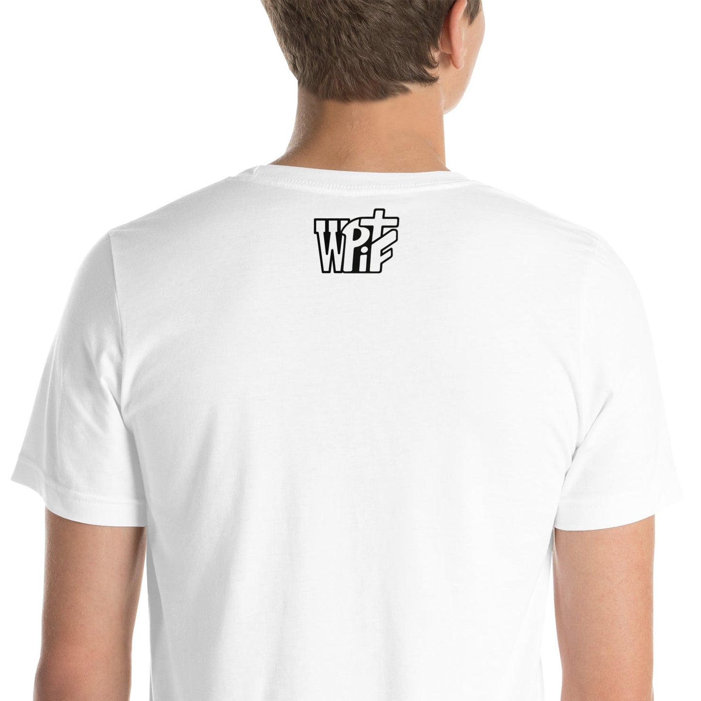 Ephesians 6:11 Unisex White Christian T-Shirt Armour of God Design - WPiF