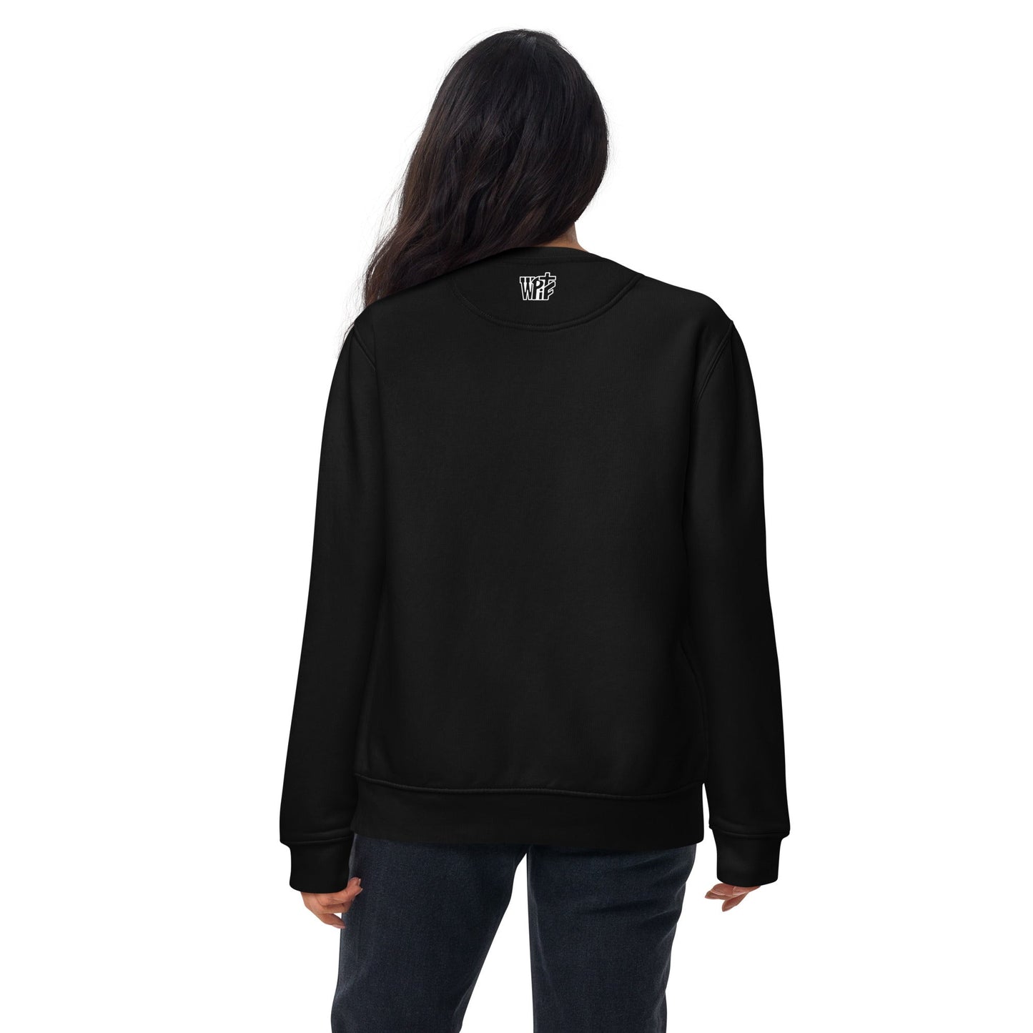 Isaiah 41:10 Unisex Black Christian Sweater Be Strong - WPiF