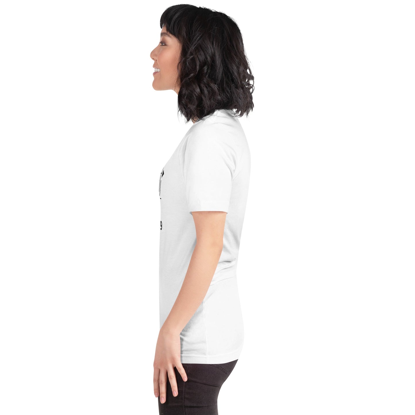 John 10:9 Unisex Christian White T-Shirt Unique Faith Design - WPiF