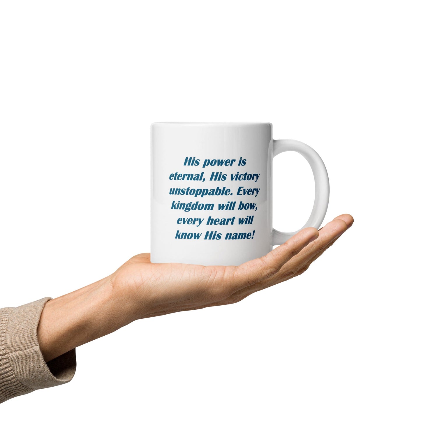 King of Kings Mug – Revelation 19:16 Inspired Design - WPiF