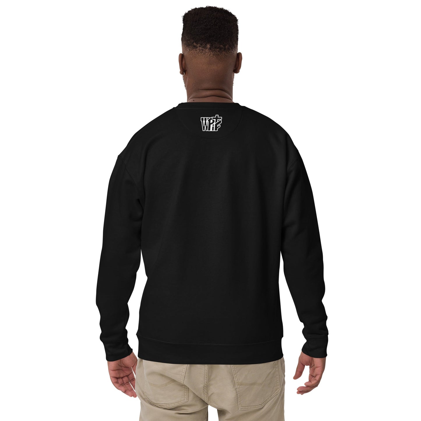 Psalm 91:11 Unisex Black Christian Sweater Angel Faith Design - WPiF