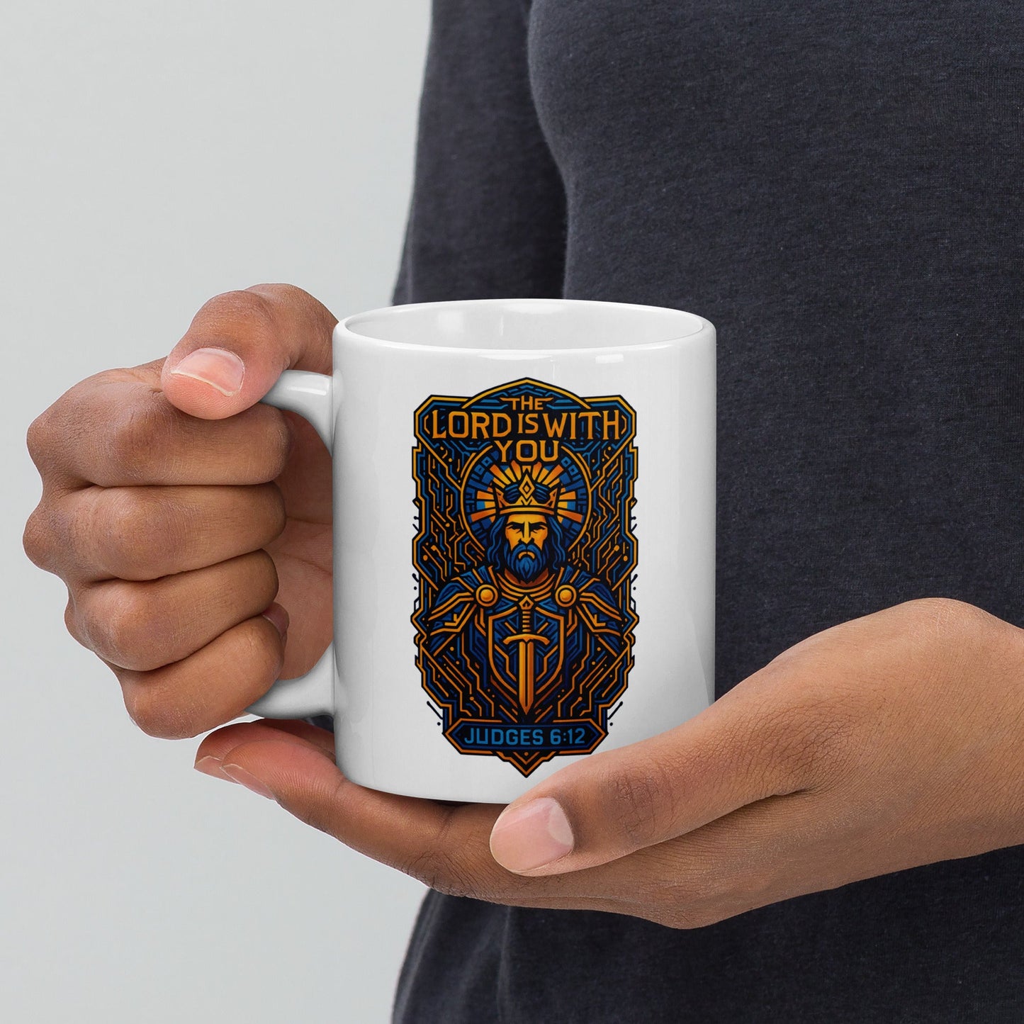 The Lord Is With You Mug – Judges 6:12 Inspired Design - WPiF