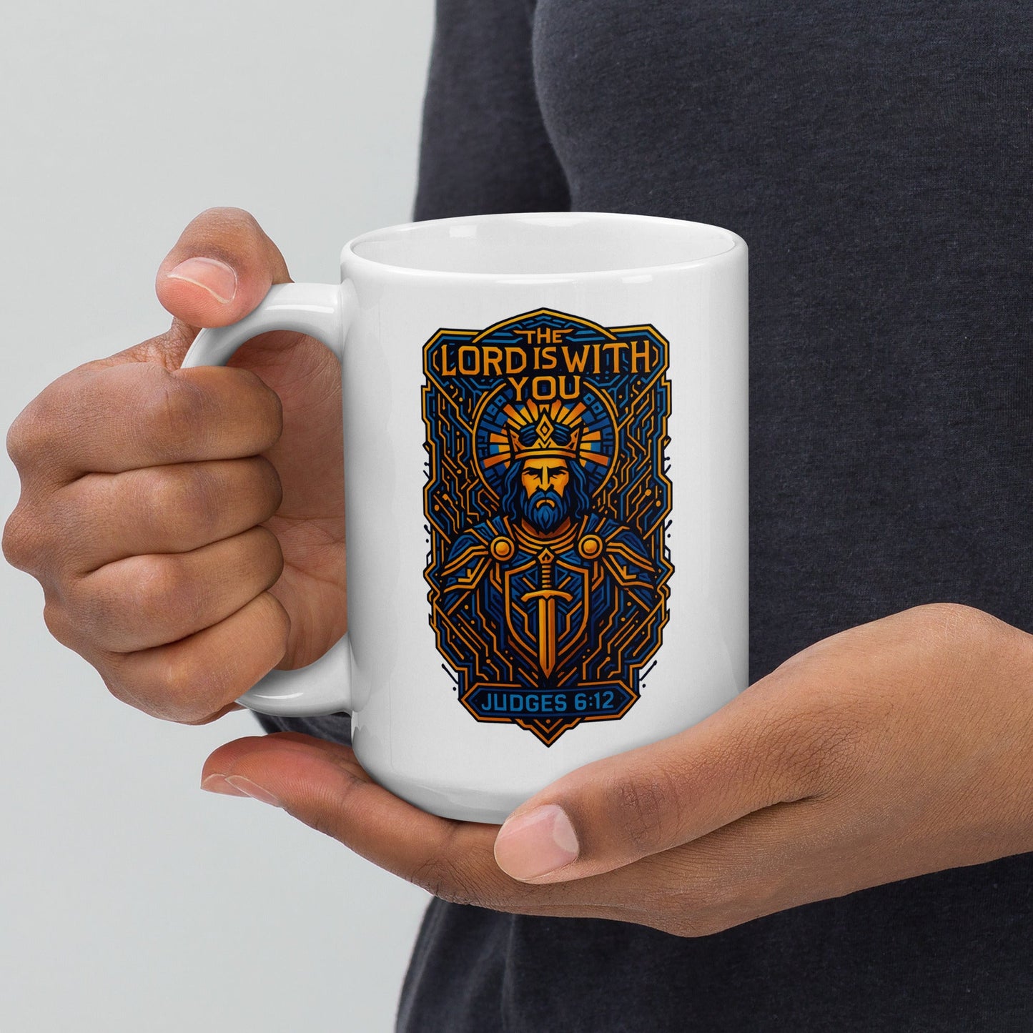 The Lord Is With You Mug – Judges 6:12 Inspired Design - WPiF