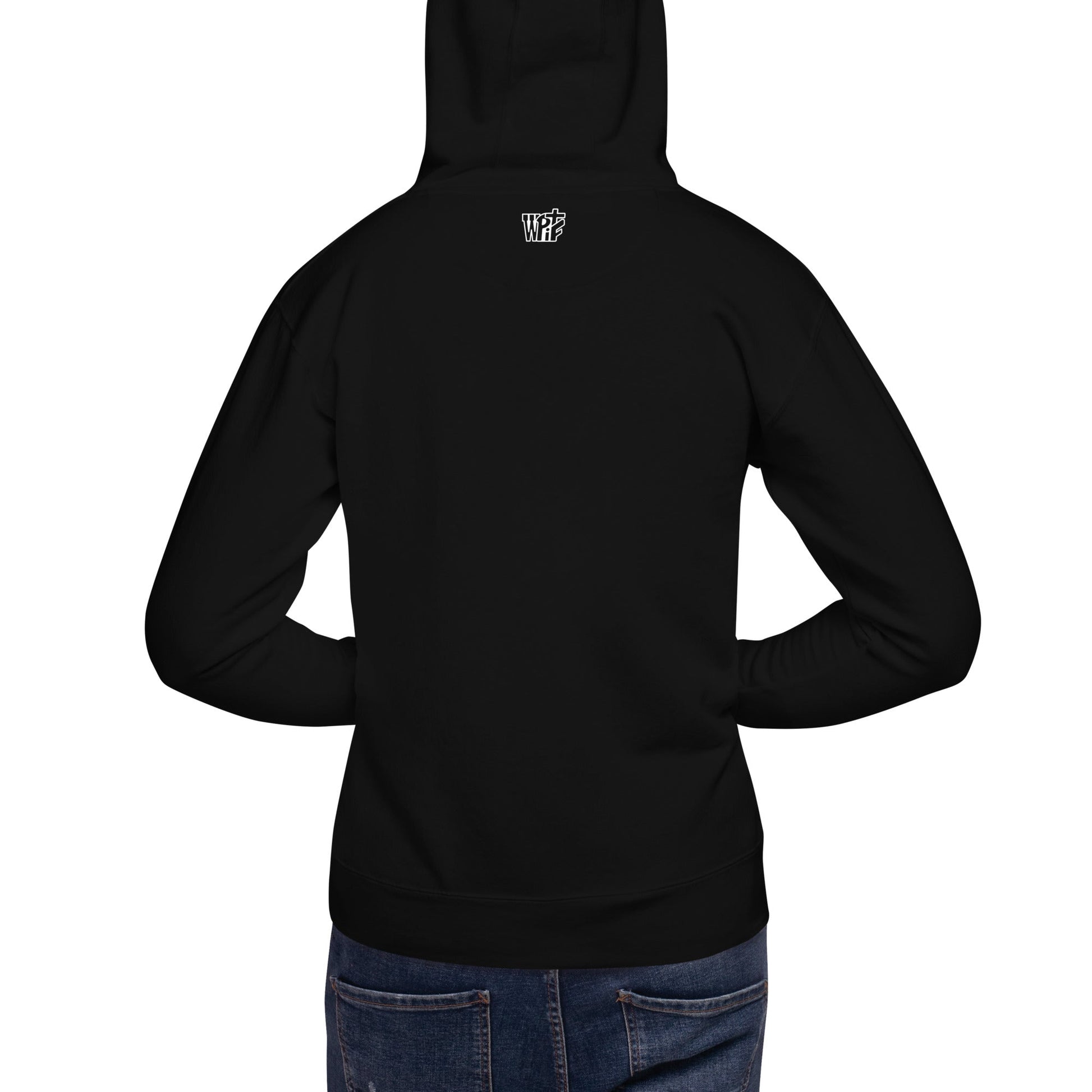 Ephesians 6:11 Unisex Black Christian Hoodie Armour of God - WPiF
