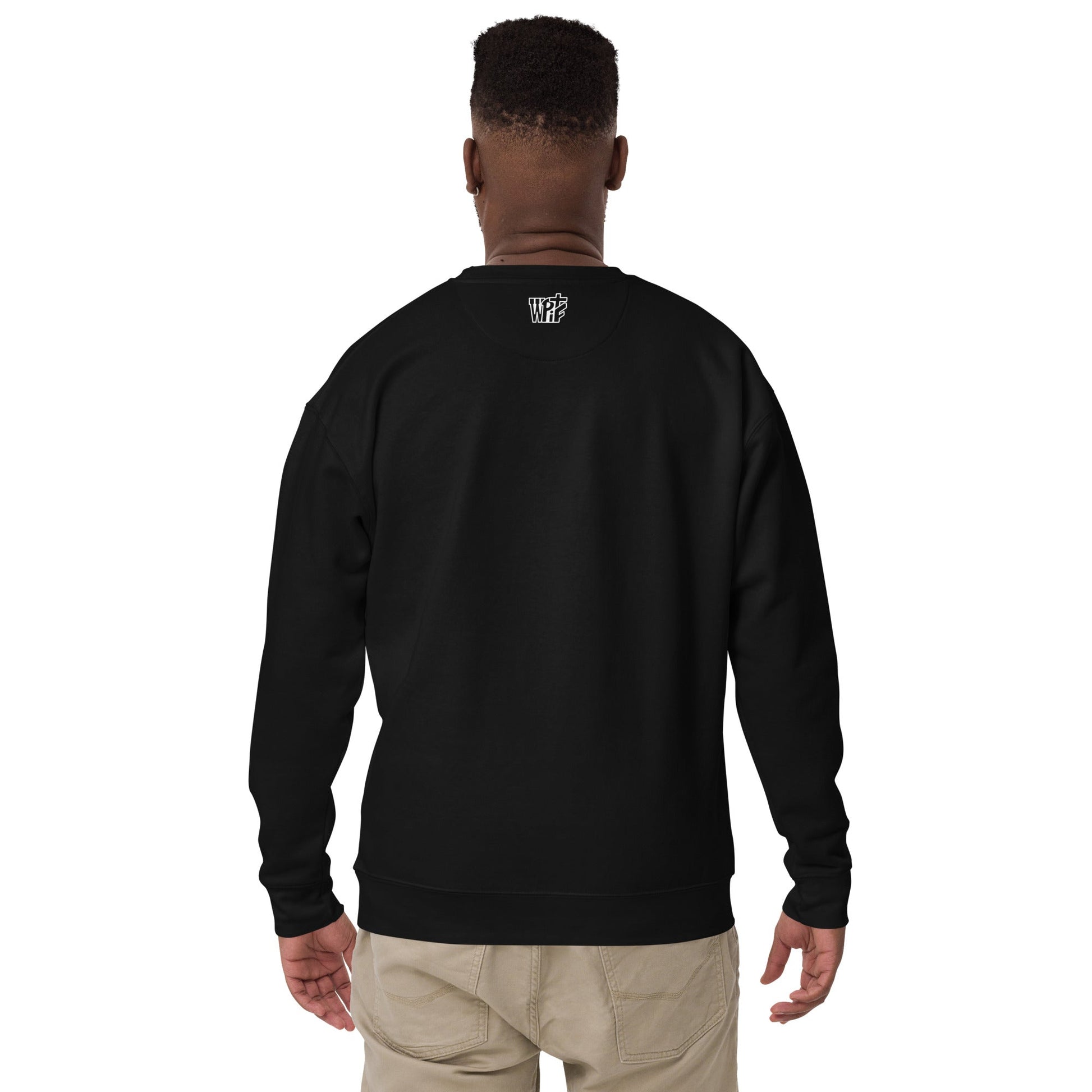 Ephesians 6:11 Unisex Black Christian Sweater Armour of God - WPiF