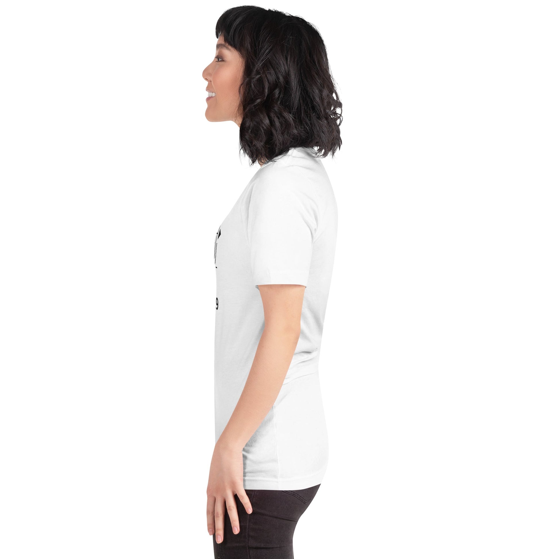 John 10:9 Unisex Christian White T-Shirt Unique Faith Design - WPiF