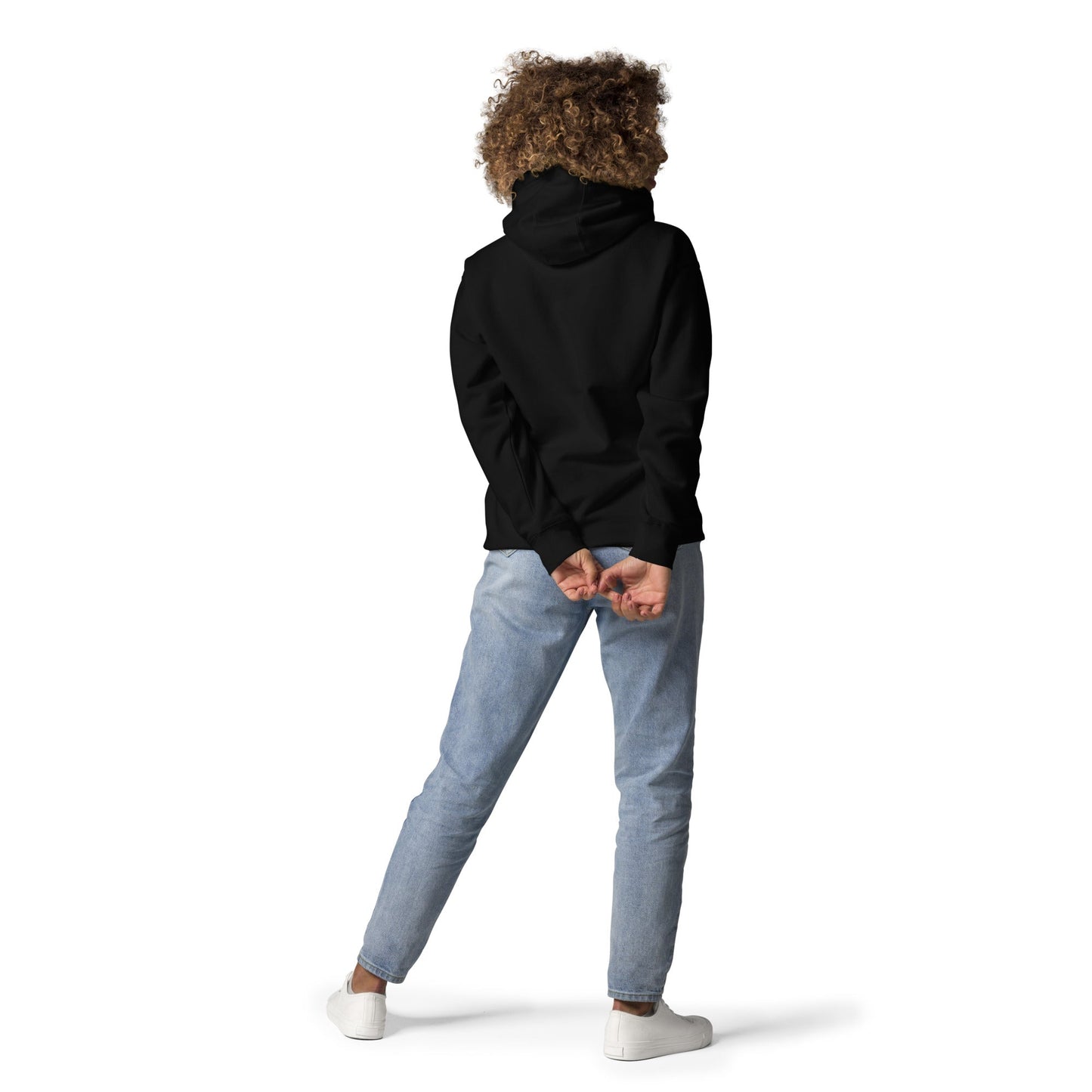 Romans 8:37 Unisex Black Christian Hoodie Conquerors Design - WPiF