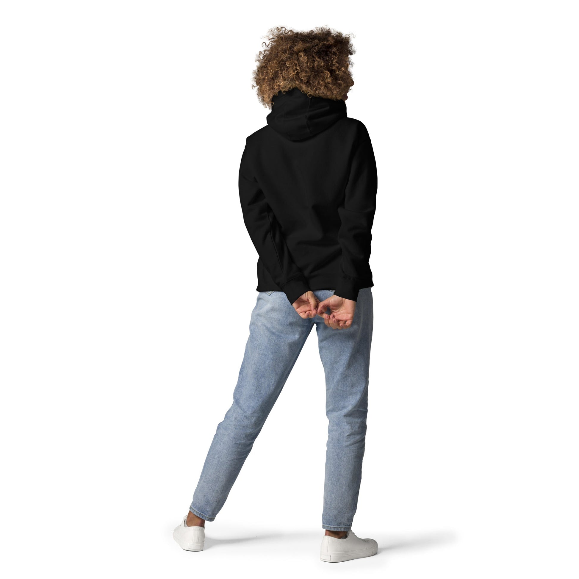 Romans 8:37 Unisex Black Christian Hoodie Conquerors Design - WPiF